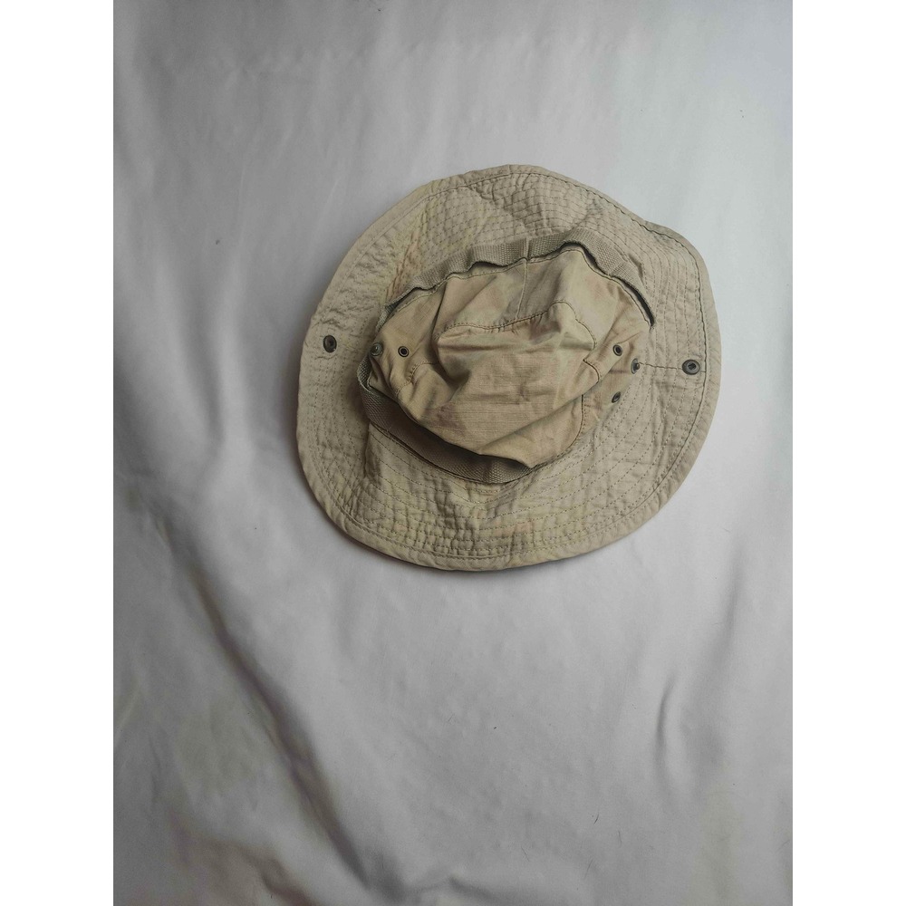 Swiss Tech Tan Khaki Boonie Sun Hat Performance Gear Ripstop Hiking Fishing L-XL